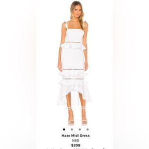 NBD Haze Midi Dress size small worn once for only a few hours